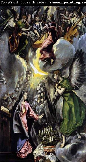 GRECO, El The Annunciation